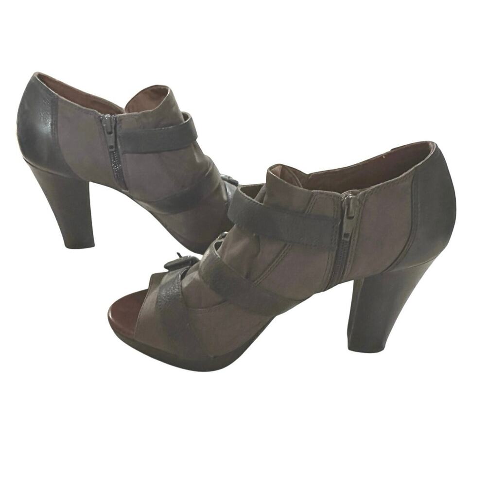 Naya Leather Open Toe- NWOT-T Booties - Sz 11 - Picture 5 of 8